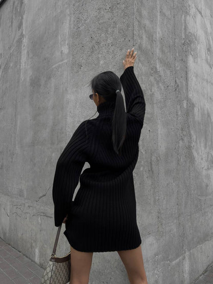 KNIT DRESS ROOD