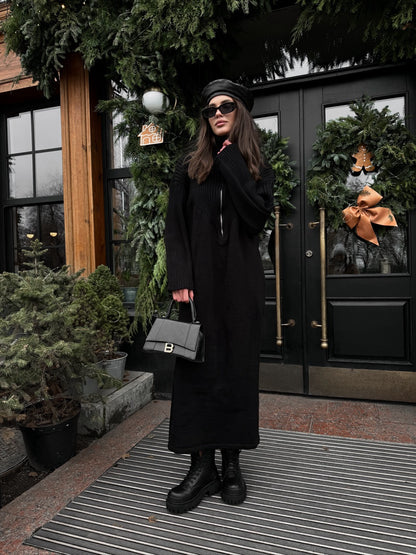 KNIT DRESS ROOD