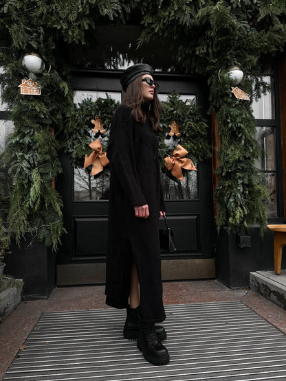 KNIT DRESS ROOD