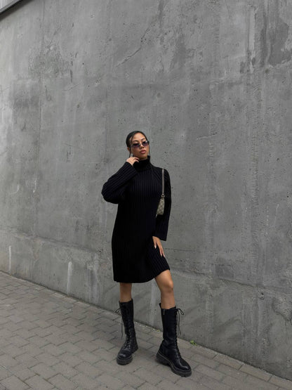 KNIT DRESS ROOD