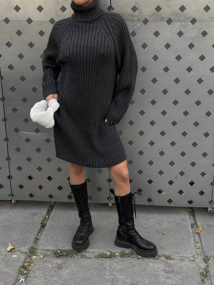 KNIT DRESS ROOD